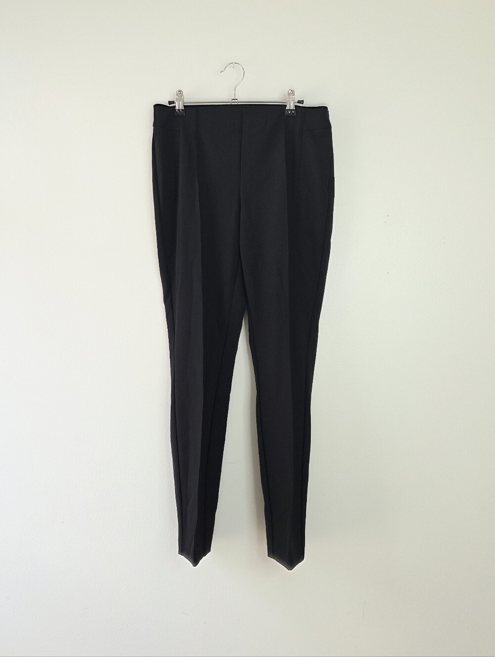 Lafayette 148 New YorkGramercy Acclaimed-Stretch Pants Black Size 6 - Picture 2 of 5